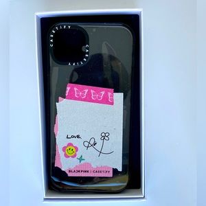Castify Black Pink “Love Lisa”  Coachella 2023 iPhone 14+ Phone case